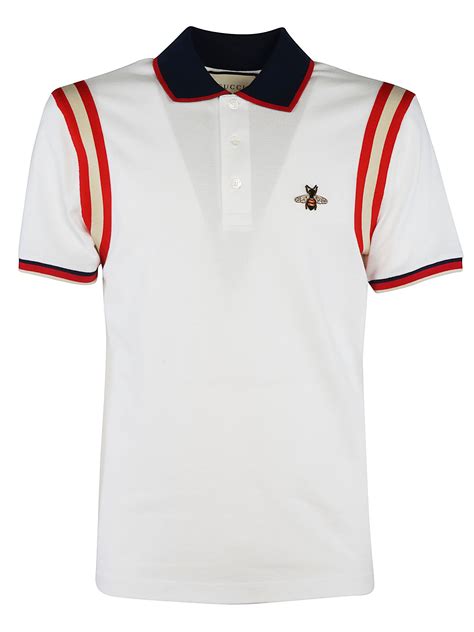 cheap wholesale gucci polo shirt|gucci bee embroidered polo shirt.